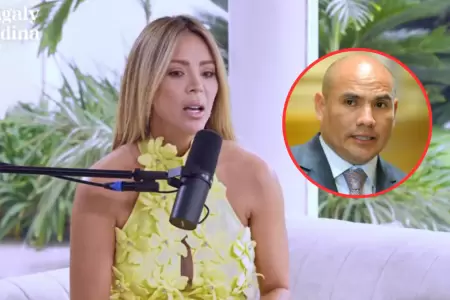 Sheyla Rojas emocionada con Joaqu�n Ram�rez