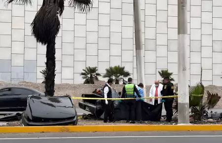 Fatal accidente en Costa Verde