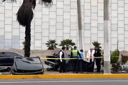 Fatal accidente en Costa Verde