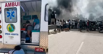 Primer fallecido en paro de transportistas de Ucayali por bloqueo de carretera