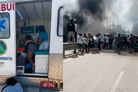 Primer fallecido en paro de transportistas de Ucayali por bloqueo de carretera