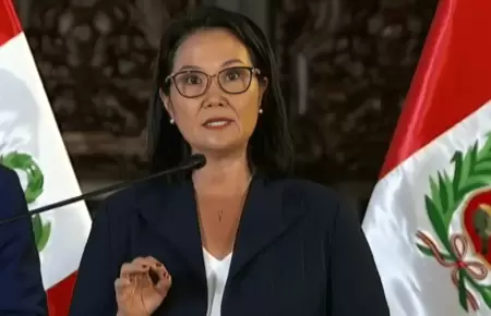 Presidenta Keiko Fujimori anuncia "subsidio focalizado"