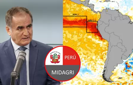 Buen Gobierno cuestiona que Midagri lidere acciones ante fen�meno El Ni�o
