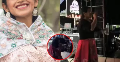 Ataque a cantante folcl�rica en Ayacucho
