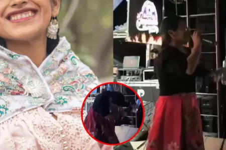 Ataque a cantante folcl�rica en Ayacucho