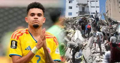 Luis D�az pide ayudar a afectados por terremoto en Colombia.