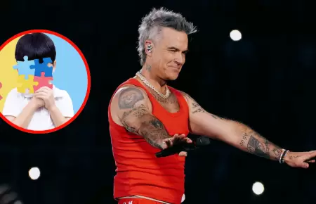 Robbie Williams brind� detalles de c�mo le diagnosticaron con autismo