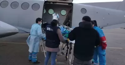 Menor fue trasladado desde Andahuaylas.