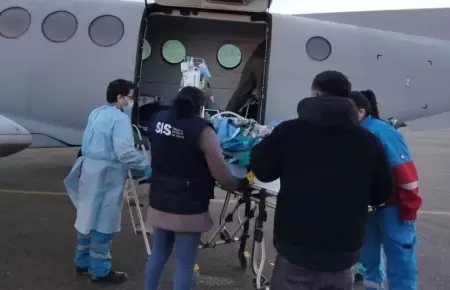 Menor fue trasladado desde Andahuaylas.