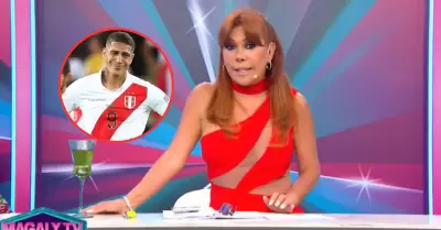 Magaly se burla de Paolo Guerrero