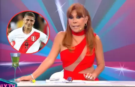 Magaly se burla de Paolo Guerrero