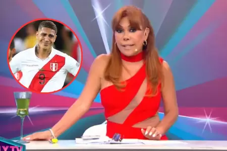 Magaly se burla de Paolo Guerrero