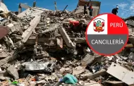 Gobierno del Perú expresó su solidaridad al pueblo de Indonesia tras terremoto de magnitud 7.7