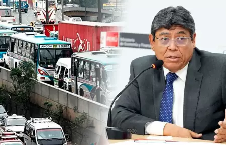 Elmer Cuba defiende subsidio focalizado para transportistas.