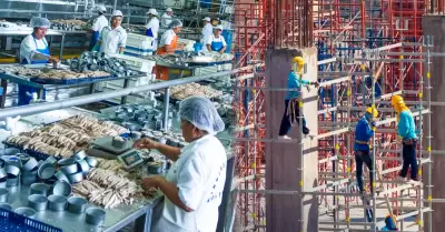 La construcci�n fren� la ca�da del PBI ante el retroceso de la pesca.