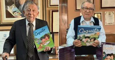 Everardo Zapata, creador del libro 'Coquito', cumple 100 a�os