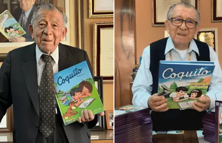 Everardo Zapata, creador del libro 'Coquito', cumple 100 a�os