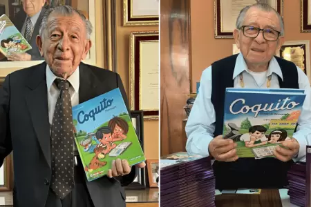 Everardo Zapata, creador del libro 'Coquito', cumple 100 a�os