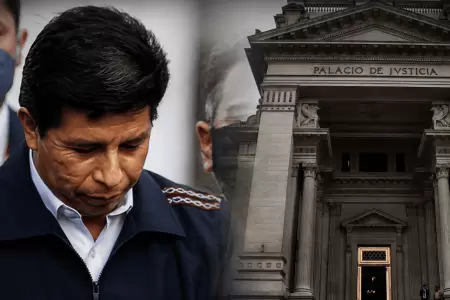 Poder Judicial declara improcedente h�beas corpus de Pedro Castillo