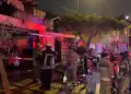 La Molina: incendio consume edificio multifamiliar que se habr�a originado por un cortocircuito