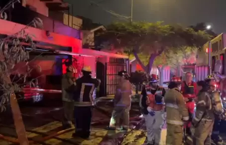 Incendio en La Molina