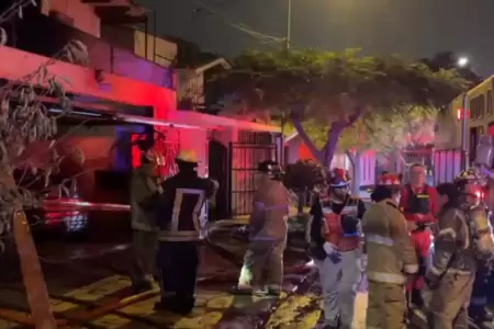 Incendio en La Molina