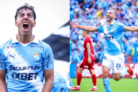 Sporting Cristal gole� por 4-1 a Sport Huancayo en el Alberto Gallardo por el Cl
