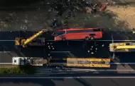 Accidente de autobús deja 12 muertos y 10 heridos graves tras vuelco en autopista