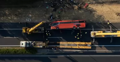 El accidente dej� 12 fallecidos y decenas de heridos.