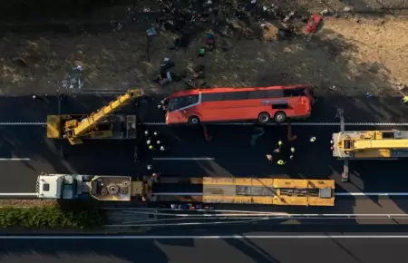 El accidente dej� 12 fallecidos y decenas de heridos.