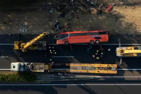 El accidente dej� 12 fallecidos y decenas de heridos.