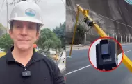 Francis Allison derriba cámara en la Costa Verde y la Municipalidad de Lima anuncia acciones legales