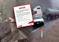 Emergencia vial en Arequipa: MTC suspende tr�nsito en tramo Atico-Oco�a por huaicos y derrumbes