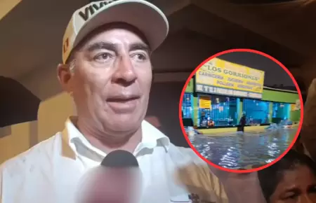 Ministro de Vivienda declarar� en emergencia Villa El Salvador tras intensa lluv