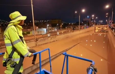 MML despliega acciones por intensas lluvias