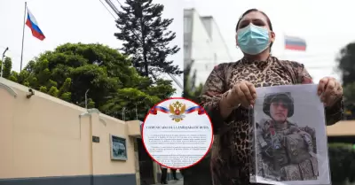 Embajada de Rusia emite comunicado