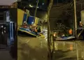 Usan botes infables para rescatar a vecinos de viviendas inundadas