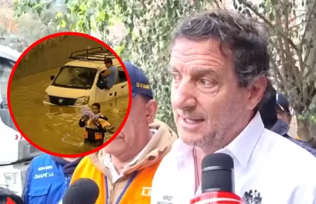 Renzo Reggiardo emite mensaje tras lluvias