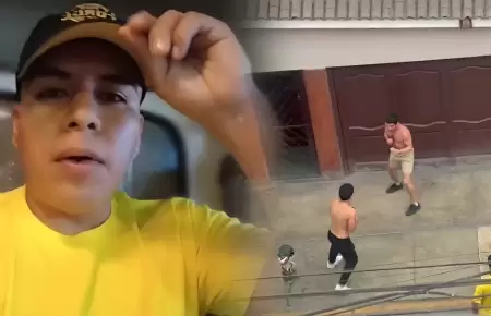 �Qu� dijo el protagonista de pelea viral en Surquillo?