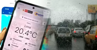 Revisar el clima en tu celular con Senamhi Per� M�vil.