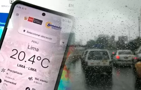 Revisar el clima en tu celular con Senamhi Per� M�vil.