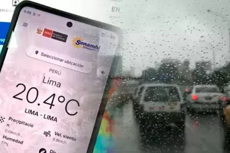 Revisar el clima en tu celular con Senamhi Per� M�vil.