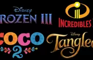 Disney anuncia 15 nuevos estrenos: Coco 2, Frozen 3 y Los Incre�bles 3 son algunas que encabezan la lista