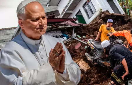 Papa Le�n XIV se pronuncia por terremoto en Indonesia.