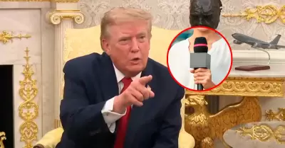 Trump vuelve a protagonizar otro tenso momento en menos de un mes.