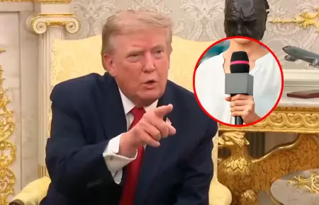 Trump vuelve a protagonizar otro tenso momento en menos de un mes.