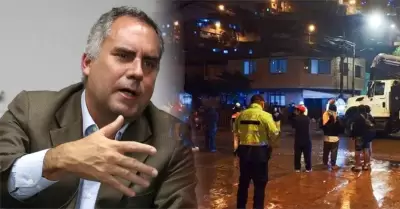 El ministro report� la cantidad de damnificados.