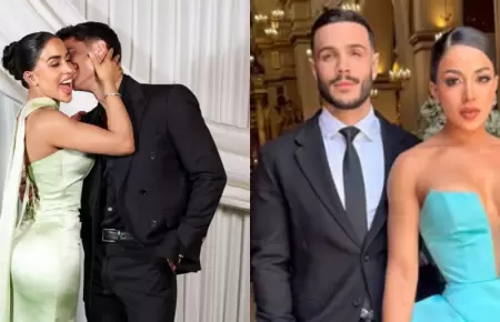 Onelia y Mario Irivarren coincidieron en boda de su amigo