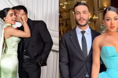 Onelia y Mario Irivarren coincidieron en boda de su amigo