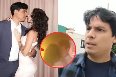Novia de Curwen es captada muy cari�osa con otro hombre